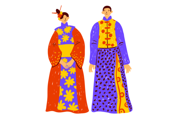 Download Chinese National Costumes. Ancient Asian - Costumes Collection