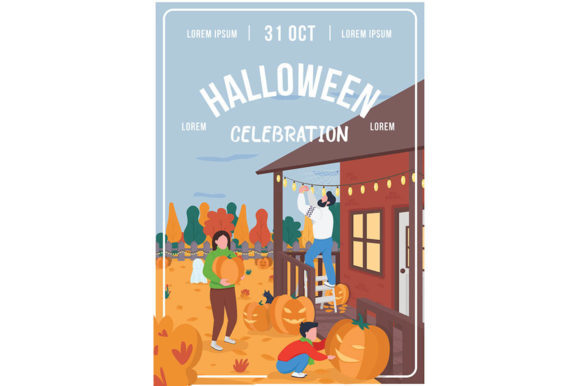 Download Halloween Celebration Poster Template - Halloween celebration Collection